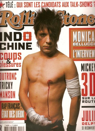 RollingStone n 8 Mai 2003 Indochine cover