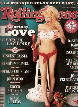 RollingStone n 16 Fvrier 2004 Courtney Love cover