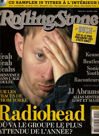 RollingStone n 41 - Juin 2006 Radiohaed cover