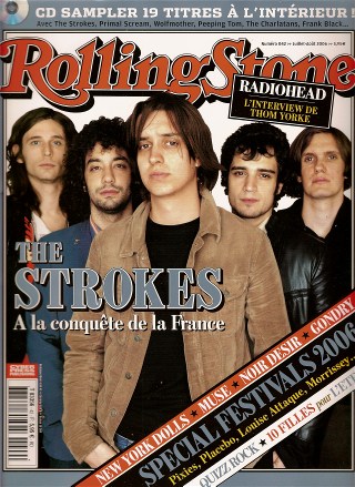 RollingStone n 42 Juillet Aot 2006 The Strokes cover