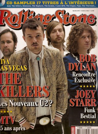 RollingStone n44 Octobre 2006 The Killers cover