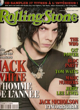 RollingStone n46 Dcembre 2006 Jack White cover