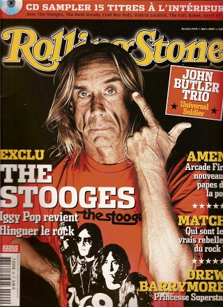 RollingStone n 49 Mars 2007 Iggy Pop The Stooges cover