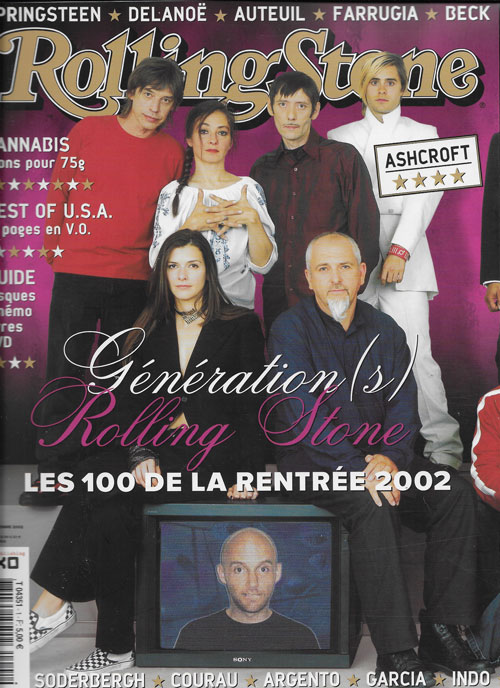 RollingStone n 1 Octobre 2002 cover