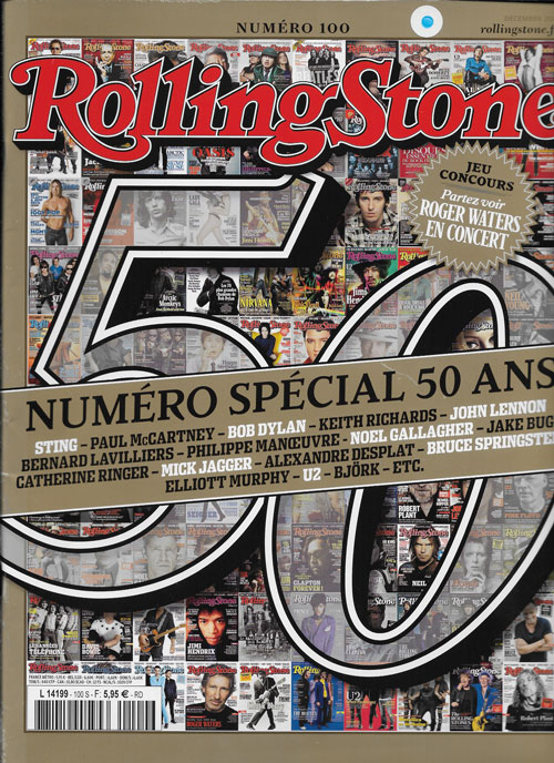 RollingStone n100 dcembre 2017 Numro spcial 50 ans