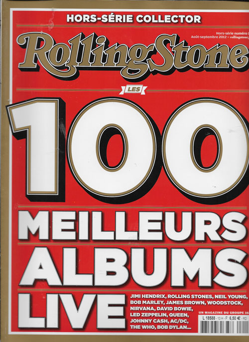 RollingStone Hors srie n13 aot 2012 Les 100 meilleurs albums live