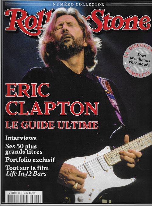 RollingStone FR Hors srie collector Eric Clapton cover