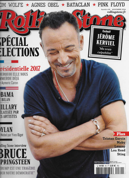 RollingStones FR 89 11/2016 Bruce Springsteen