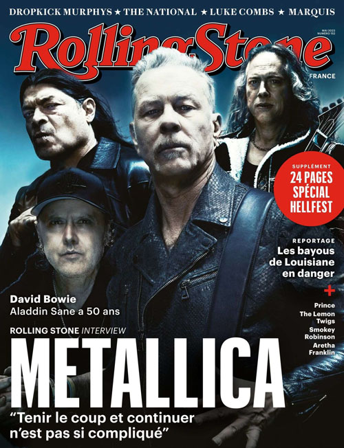 RollingStone FR 152 Mai 2023 Metallica