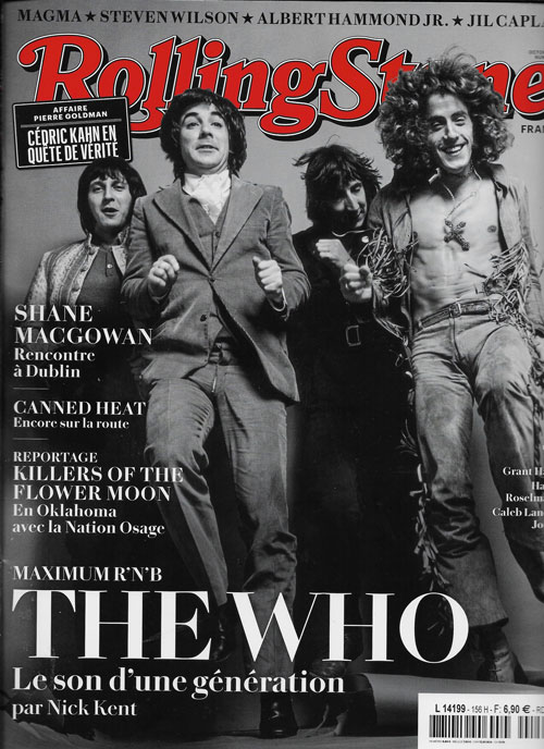 RollingStone 156 Octobre 2023 The Who