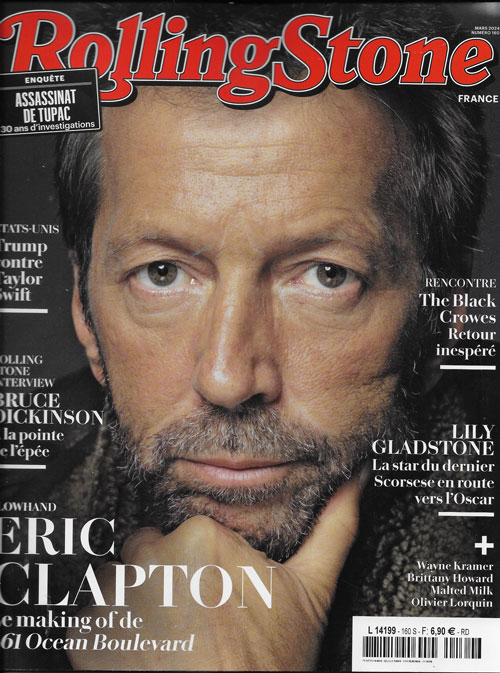 RollingStone n160 Mars 2024 Eric Clapton