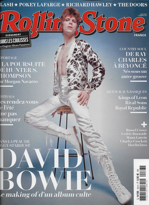 RollingStone (fr) 163 Juin 2024 Davis Bowie