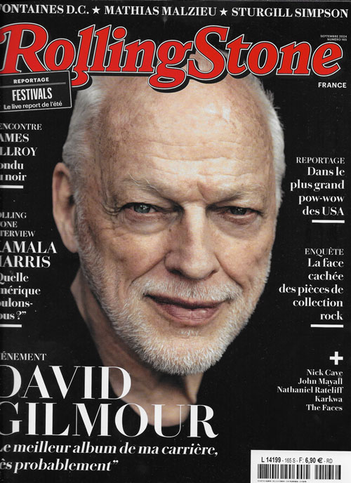 RollingStone FR n165 Septembre 2024 David Gilmour