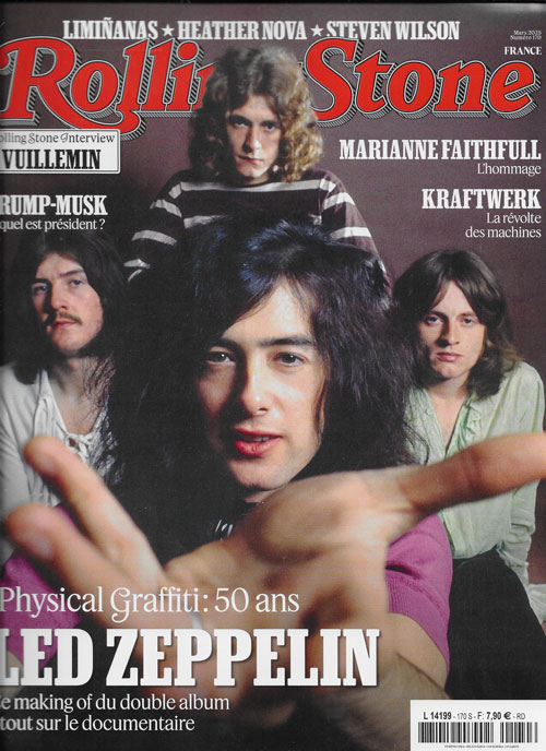 RollingStone n170 Mars 2025 Led Zeppelin