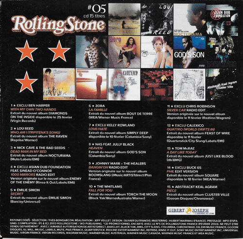 RollingStone sampler 05 cover