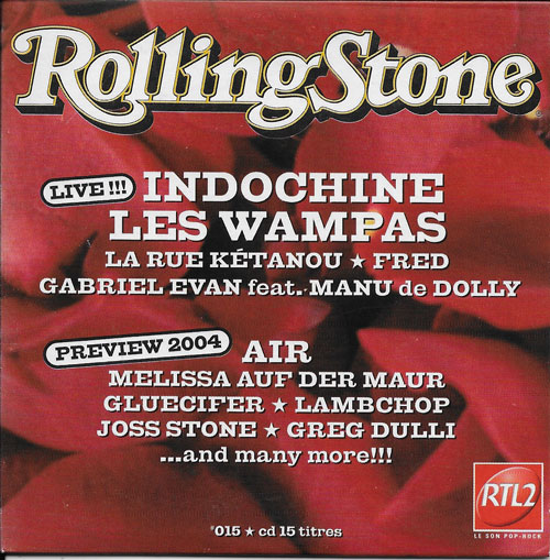 RollingStone sampler 15 cover