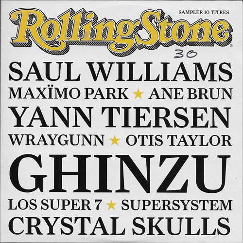 RollingStone sampler 30