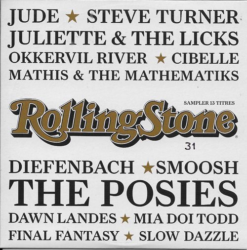 RollingStone sampler 31 cover