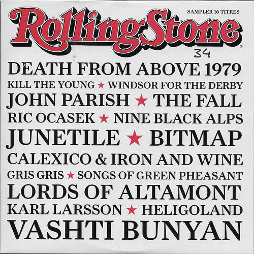 RollingStone sampler 34