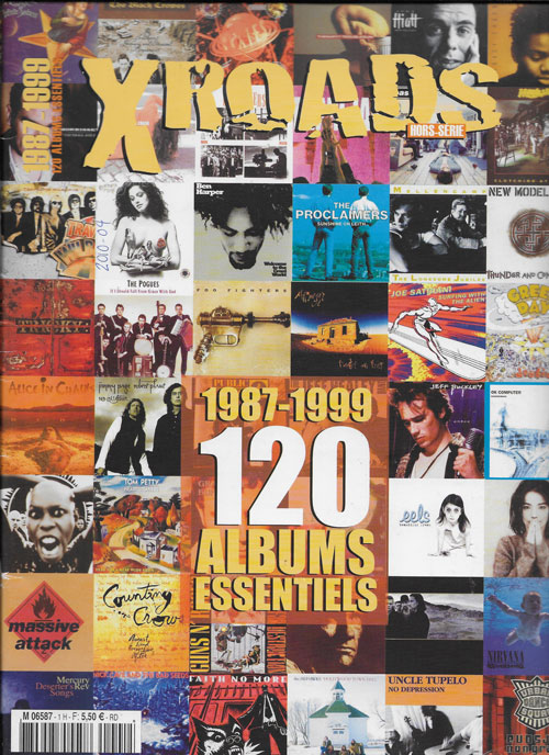 Best of Xroads 1987-1999 120 albums essentiels cover