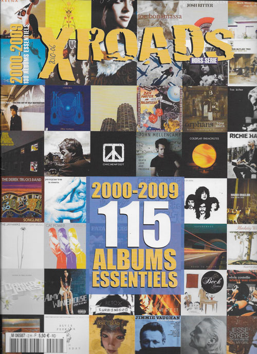 Best of X roads juin 2010 2000-2009 115 albums essentiels cover