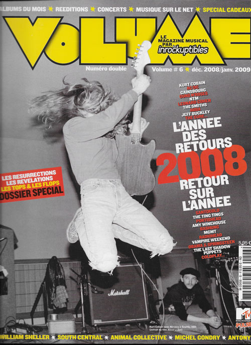 Volume n6 - Dcembre 2008 Kurt Cobain Nirvana cover