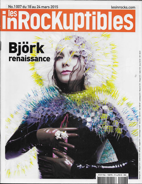 Les Inrockuptibles n 1007 Mars 2015 Bjork cover