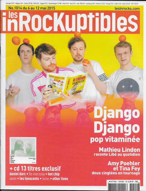 Les Inrockuptibles n 1014 Mai 2015 Django Django