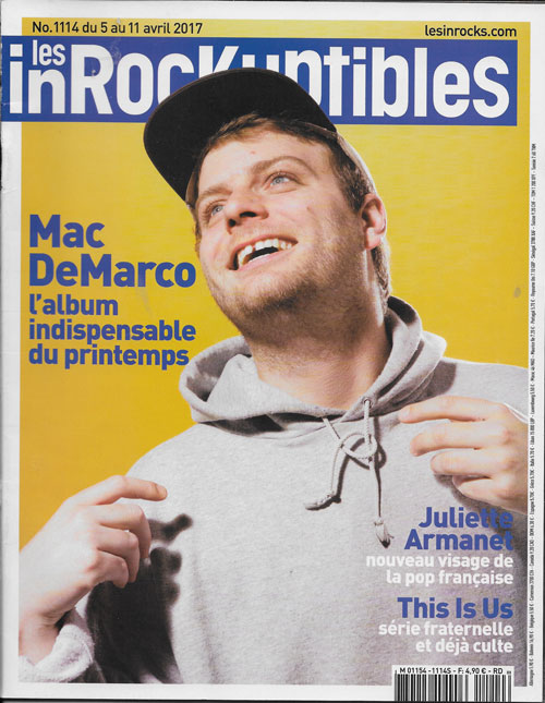 Les Inrockuptibles n 1114 avril 2017 mac demarco cover