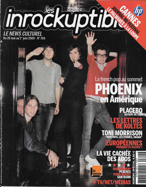 Les Inrockuptibles n704 Juin 2009 Phoenix