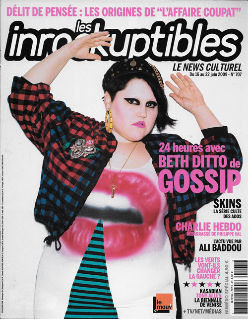 Les Inrockuptibles n 707 Juin 2009 Beth Ditto