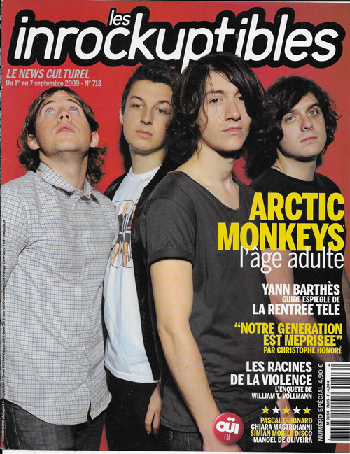 Les Inrockuptibles n718 - 1 au 7/09/2009