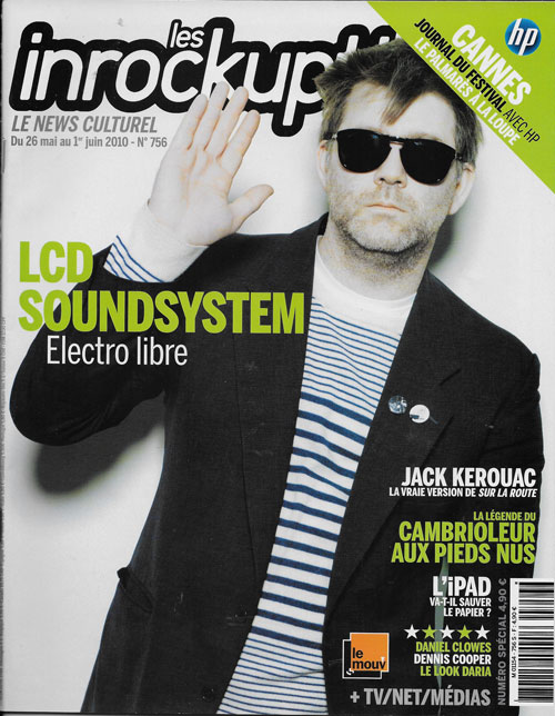 Les Inrockuptibles n 756 Juin 2010 LCD Soundsystem