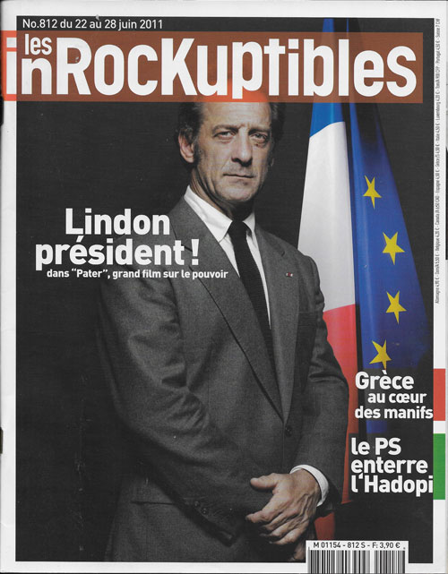 Les Inrockuptibles n 812 Juin 2011 Vincent Lindon cover