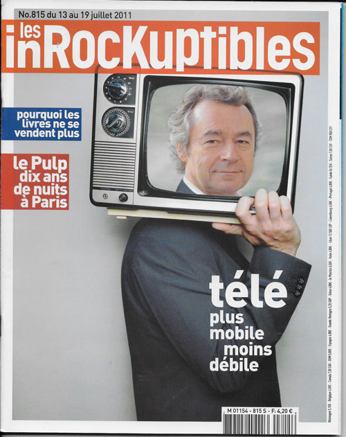 Les Inrockuptibles n 815 Juillet 2011 Michel Denisot cover