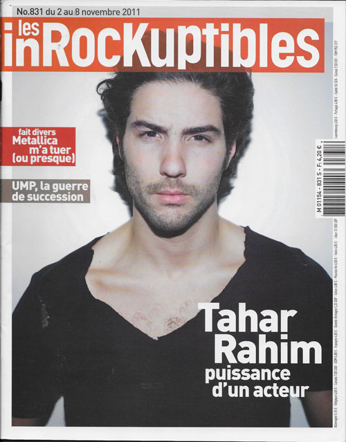 Les Inrockuptibles 831 Novembre 2011 Tahar Rahim 