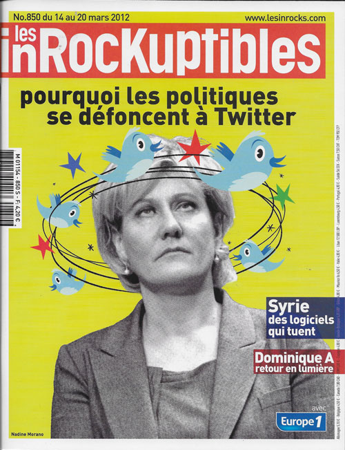 Les Inrockuptibles n850 Mars 2012 Nadine Morano