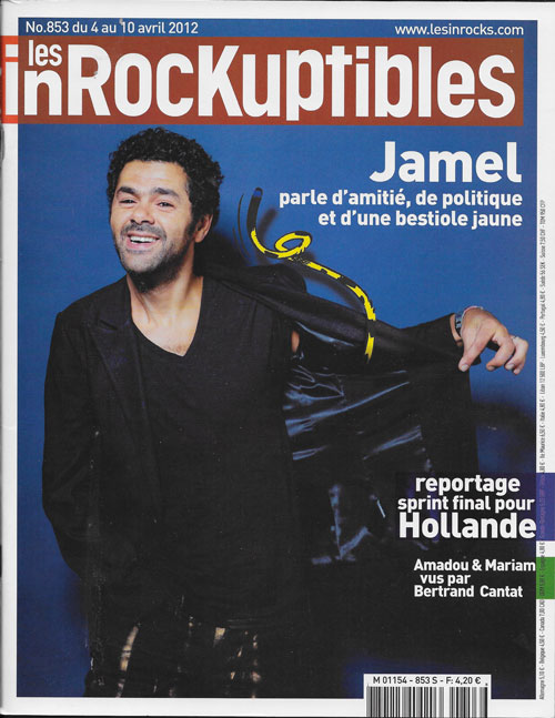 Les Inrockuptibles n 853 Avril 2012 Jamel Debbouze 