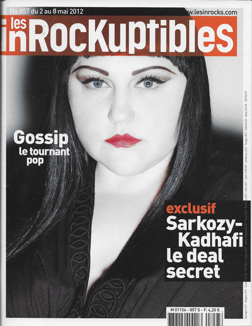 Les Inrockuptibles n 857 Mai 2012 Beth Ditto - Gossip 