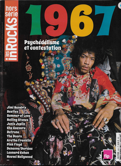 Les Inrocks Hors srie 84 1967 psychedelisme et contestation cover