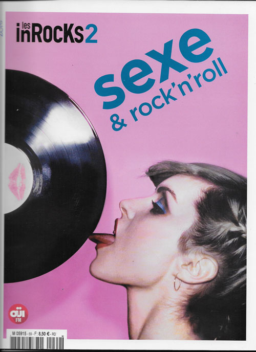 Les Inrocks 2 Sexe & Rock'n'roll 2016 cover