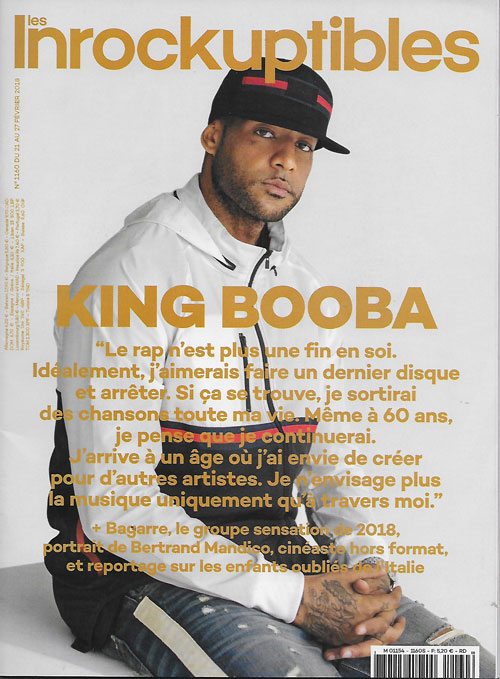 Les Inrockuptibles n1160 - Fvrier 2018 - Booba