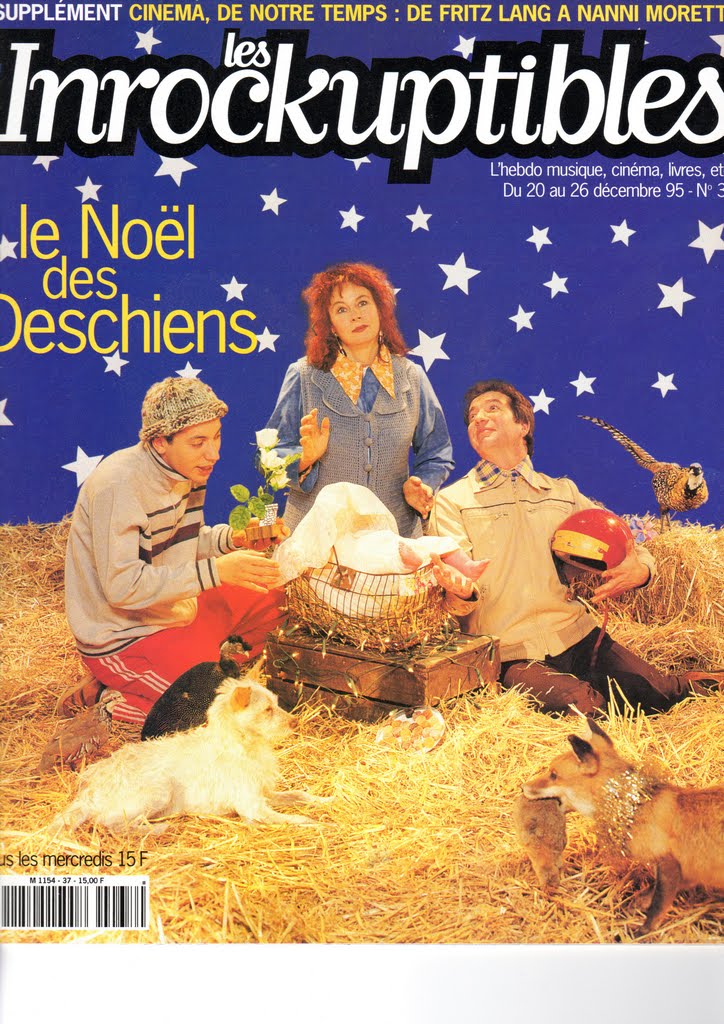 Les Inrockuptibles n 37 dcembre 1995 Les Deschiens cover