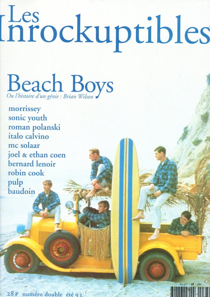 Les Inrockuptibles n 38 t 1992 The Beach Boys cover