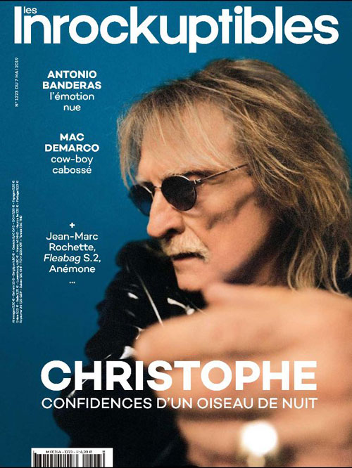 Les Inrockuptibles n1123 Mai 2019 Christophe cover