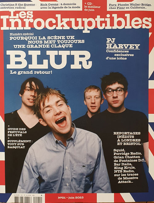 Les Inrockuptibles n21 Juin 2023 Blur