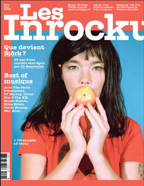 Les Inrockuptibles 11 Juin 2022 Bjork cover