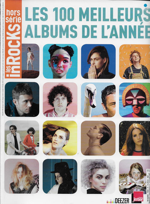 Les Inrocks hors srie les 100 meilleurs albums de l'anne 2014