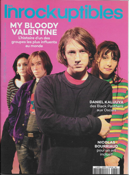 Les Inrockuptibles n 1325-1326 Avril 2021 My Bloody Velentine cover