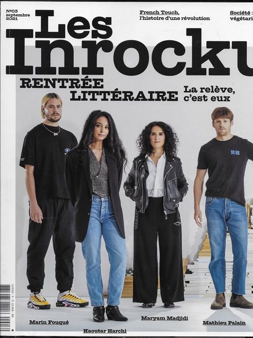 Les Inrockuptibles n 03 - Septembre 2021 Rentre littraire cover